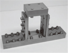 冲击后压缩试验夹具